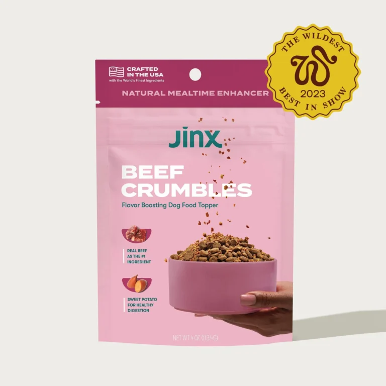 Jinx Beef Crumbles Dog Food Topper