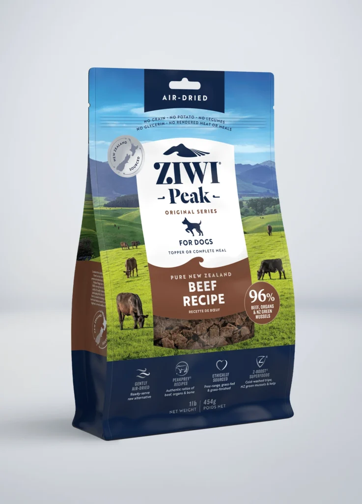 ZIWI Air-Dried Beef Dog Food Topper