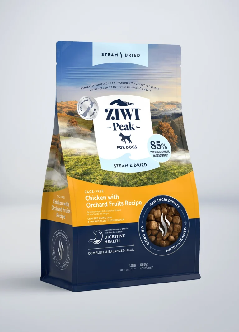 ZIWI Steam & Dried Cage-free Chicken with Orchard Fruits Recipe Dog Food Topper