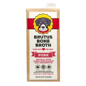 Brutus Broth Brutus Bone Broth for Dogs - Pork| & Gravy Dog Food Topper