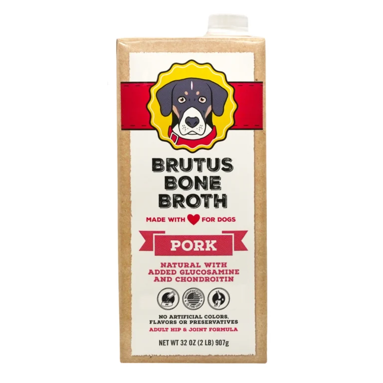 Brutus Broth Brutus Bone Broth for Dogs - Pork| & Gravy Dog Food Topper