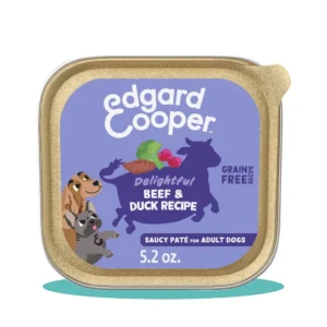 Edgard & Cooper Tins Beef & Duck Adult Dog Grain-Free Wet Dog Food