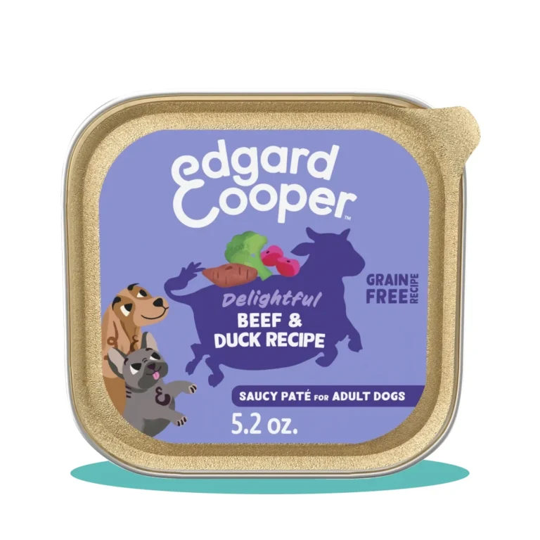 Edgard & Cooper Tins Beef & Duck Adult Dog Grain-Free Wet Dog Food