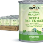 Dave’s Pet Food Naturally Healthy Beef & Rice Entrée For Dogs / Wet Dog Food