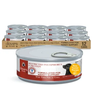 Dave’s Pet Food Restricted Diet Low Phosphorus Tuna Paté Dog Food Topper
