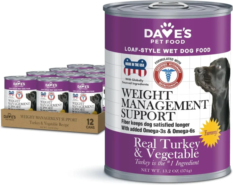Dave’s Pet Food Restricted Diet Dave’s Restricted Weight Management, Turkey & Vegetables Recipe for Do Wet Dog Food