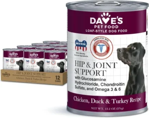 Dave’s Pet Food Restricted Diet Dave’s Restricted Hip & Joint Support, Chicken, Duck, & Turkey Recipe Wet Dog Food
