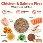 Dave’s Pet Food Pouches Dave’s Chicken & Salmon with Brown Rice, Goat Milk Pouch Recipe for Do Wet Dog Food, photo 3
