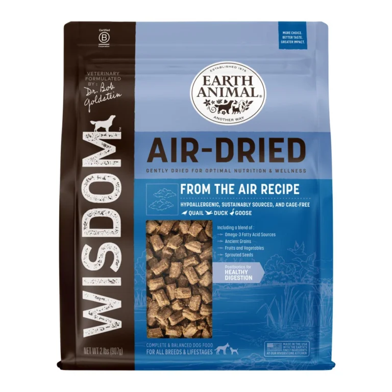 Earth Animal Wisdom Air-Dried From the Air Recipe Dog Food Topper