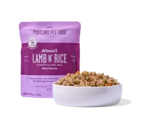 Portland Pet Food Company Meals & Mixers Winnie’s Lamb N’ Rice - For Picky Eaters, Seniors Dog Food Topper