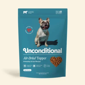 Unconditional Air-Dried Topper: Immunity & Gut Dog Food Topper