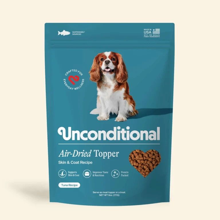 Unconditional Air-Dried Topper: Skin & Coat Dog Food Topper