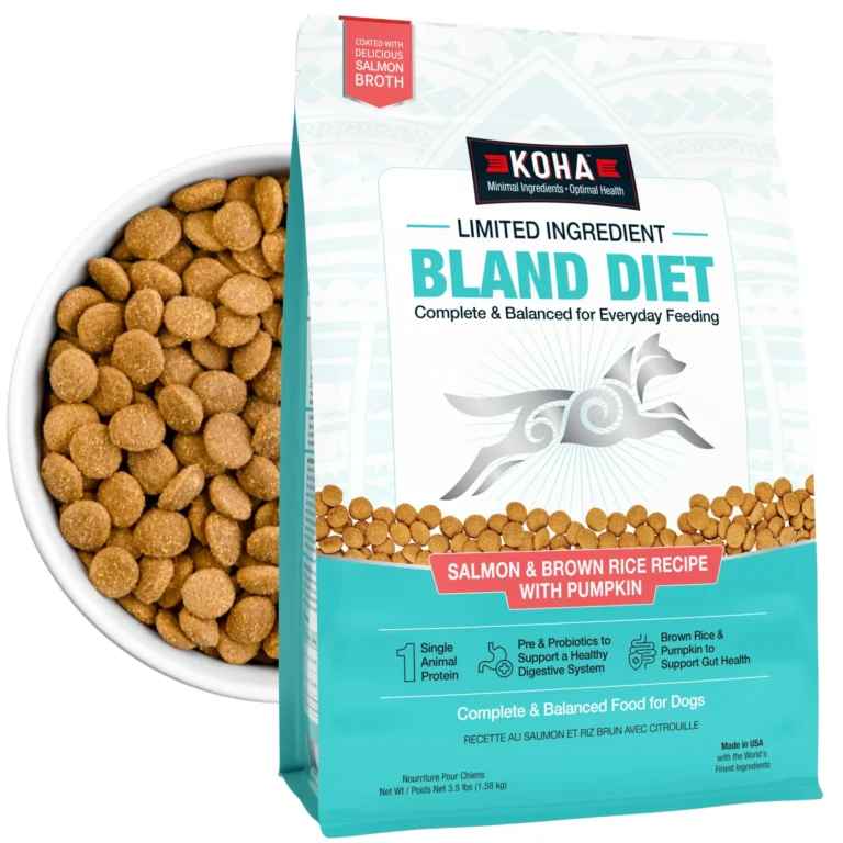 Koha Limited Ingredient Dry Bland Diet Salmon & Brown Rice Recipe with Pumpkin Dry Dog Food