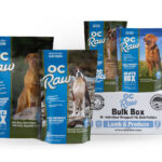 OC Raw Dog Complete Meals Lamb & Produce Frozen Dog Food