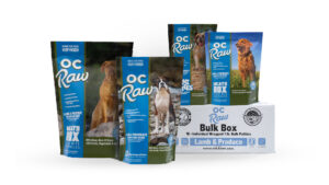 OC Raw Dog Complete Meals Lamb & Produce Frozen Dog Food