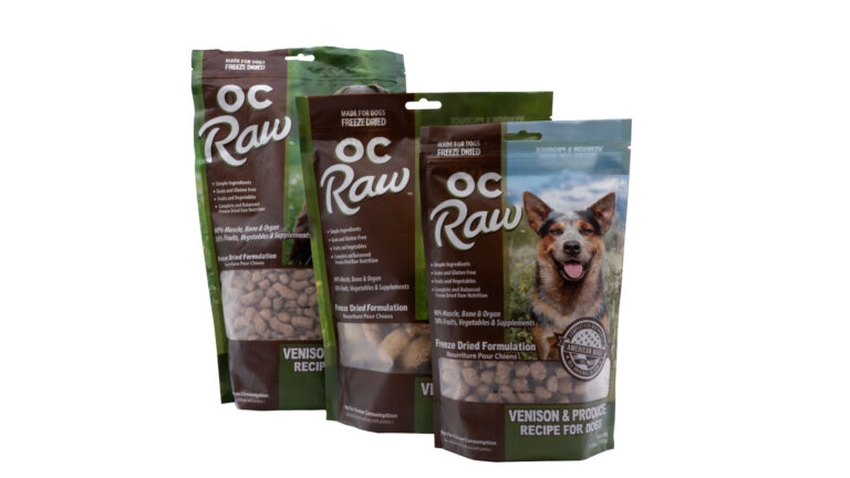OC Raw Dog Venison & Produce Freeze-Dried Dog Food