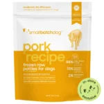 Smallbatch Raw Pork Patties Frozen Dog Food