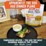 Grandma Lucy’s Meal Prep Pawburger Helper Dog Food Topper, photo 2
