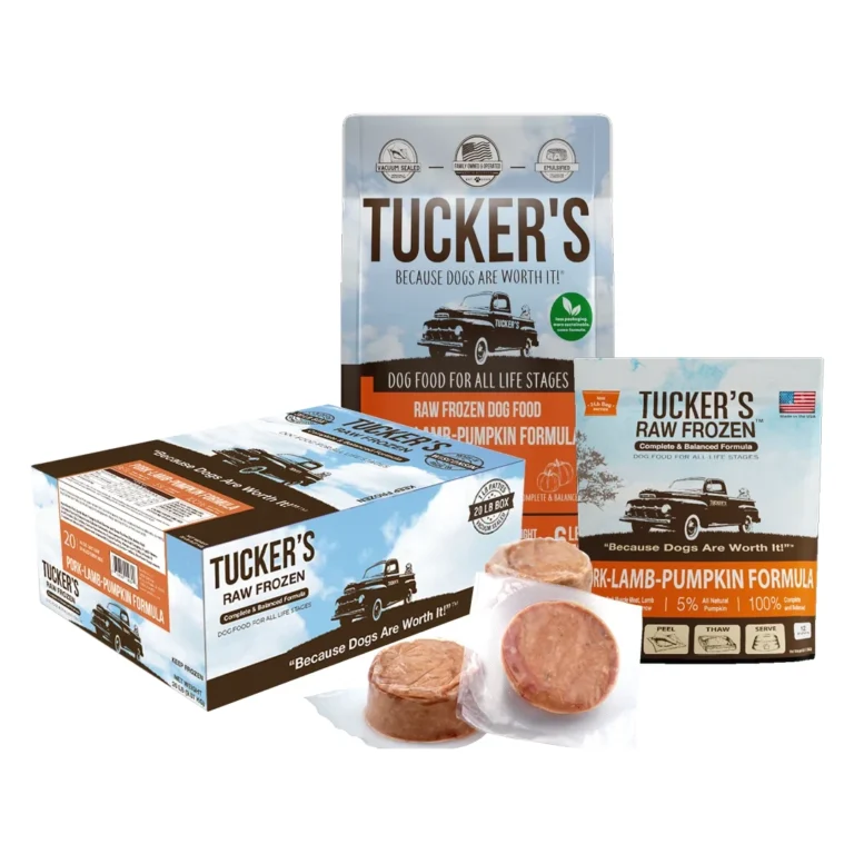 Tucker’s Patties Pork-Lamb-Pumpkin Raw Diet Frozen Dog Food
