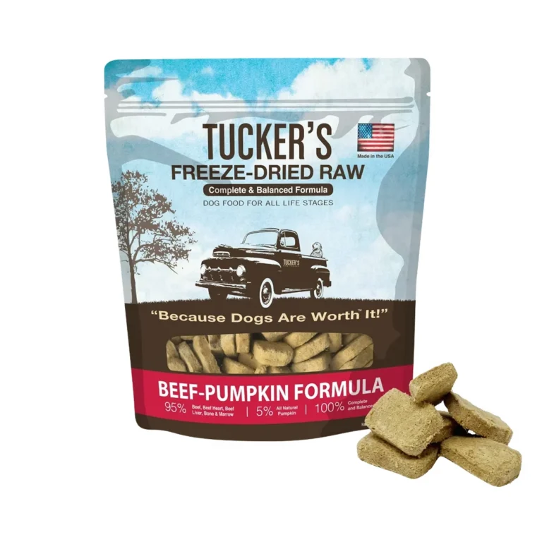 Tucker’s Beef-Pumpkin Diet Freeze-Dried Dog Food