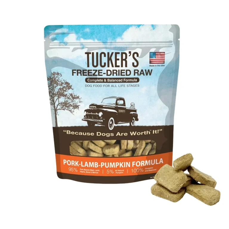 Tucker’s Pork-Lamb-Pumpkin Diet Freeze-Dried Dog Food