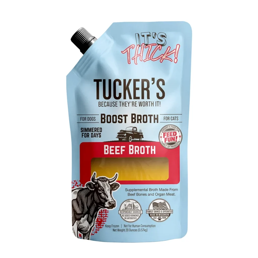 Tucker’s Boost Beef Broth Dog Food Topper