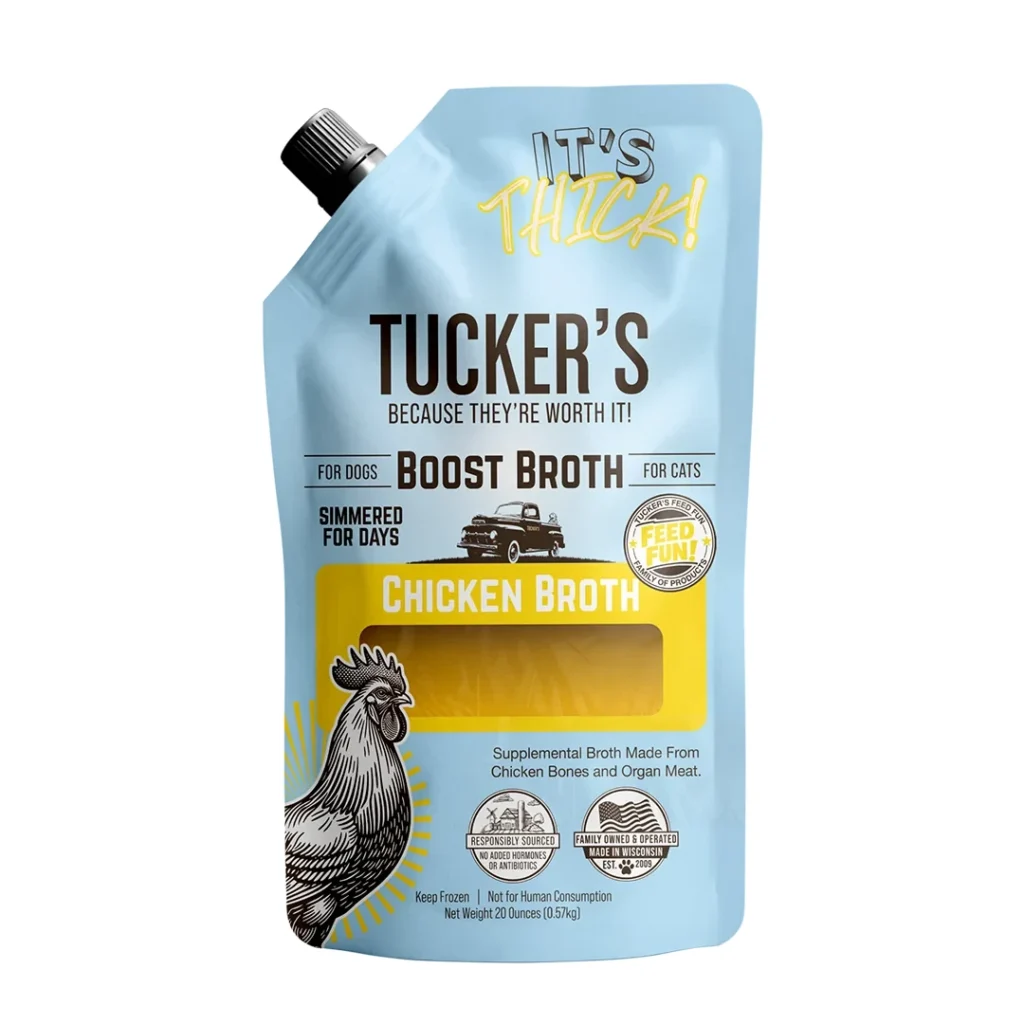 Tucker’s Boost Chicken Broth Dog Food Topper