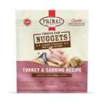 Primal Raw Nuggets - Turkey & Sardine Recipe Frozen Dog Food, photo 2