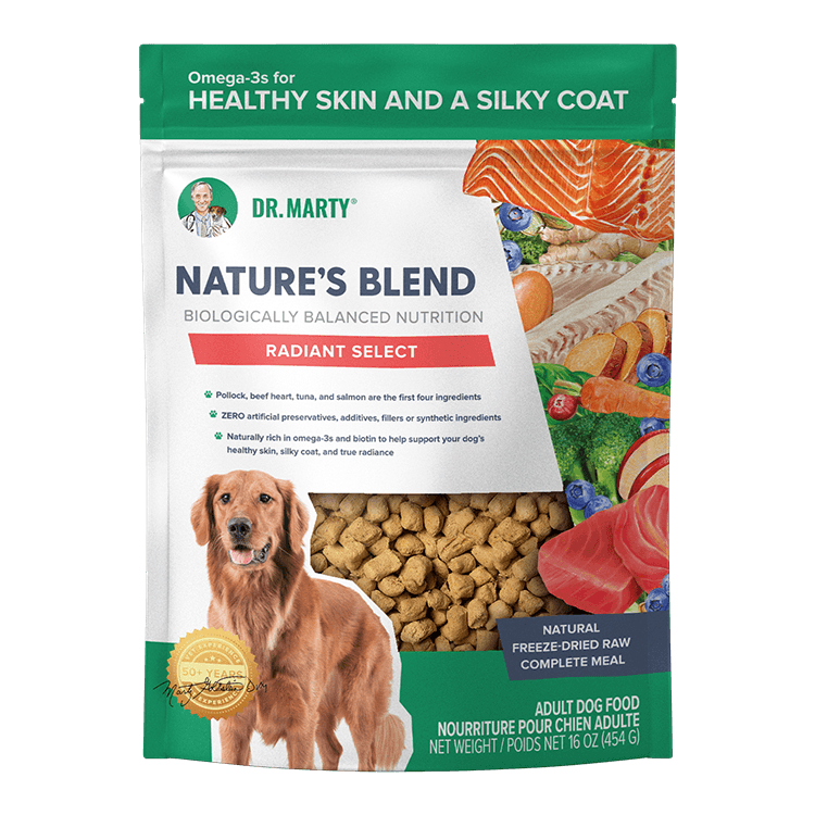 Dr. Marty Nature’s Blend Radiant Select Dog Food Topper