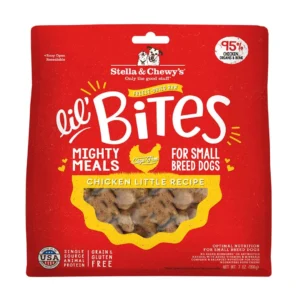 Stella & Chewy’s Chicken Little Lil’ Bites - Raw for Small Breeds Freeze-Dried Dog Food