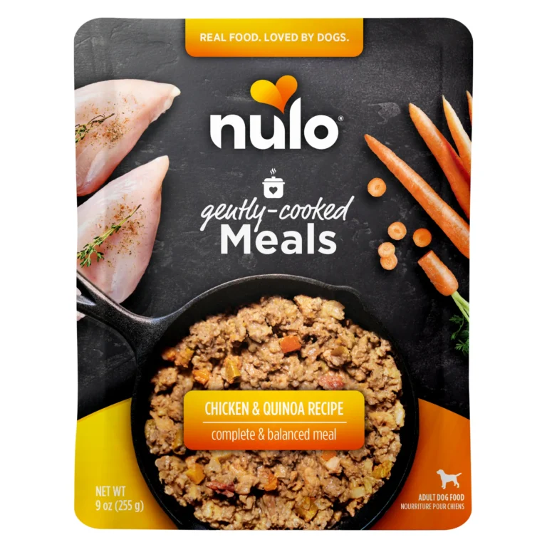 Nulo Gently-Cooked Meals Chicken & Quinoa Recipe Frozen Dog Food