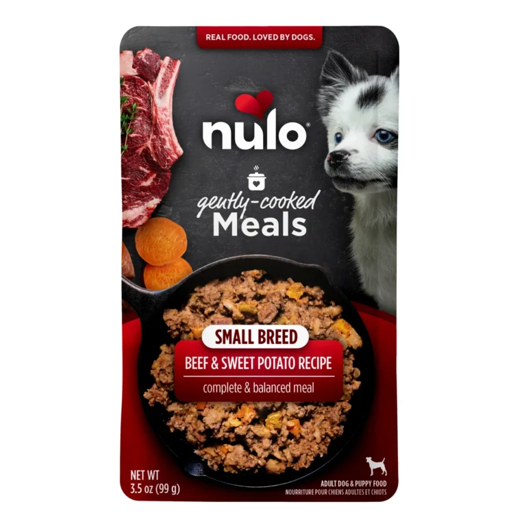 Nulo Gently-Cooked Meals Small Breed Beef & Sweet Potato Recipe Frozen Dog Food