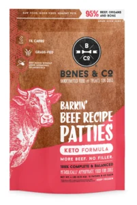 Bones & Co Grass-Fed Beef Raw - The Bones & Co. Frozen Dog Food