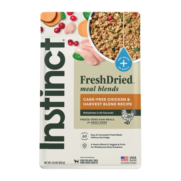 Instinct FreshDried Meal Blends Chicken & Harvest Blend Freeze-Dried Dog Food