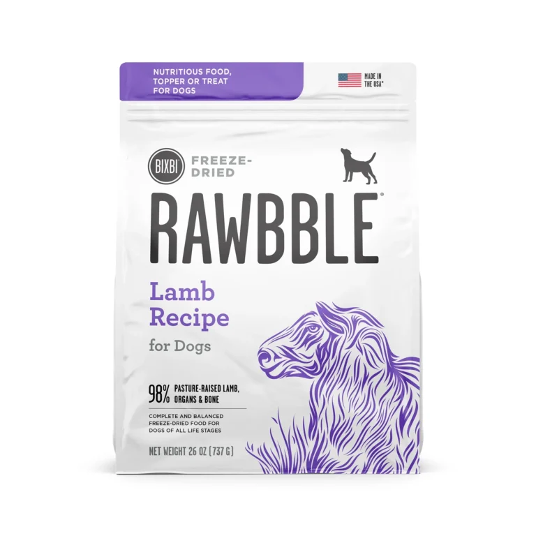 Bixbi Rawbble Grain-Free Freeze-Dried Dog Food