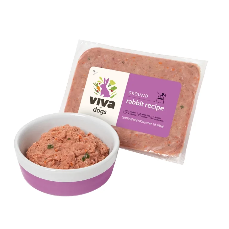 Viva Raw Complete Diet Rabbit Frozen Dog Food