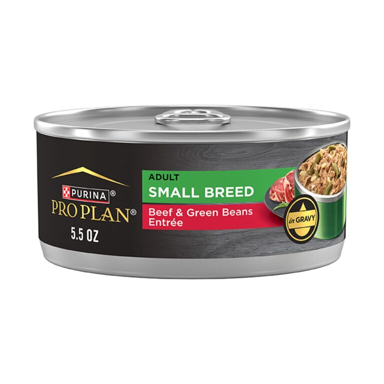 Purina Pro Plan Adult Small Breed Beef & Green Beans Entrée in Gravy Wet Dog Food