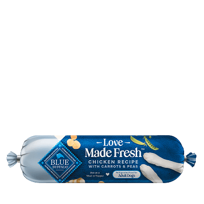 Blue Love Made Fresh Chicken Stew Adult Dog Meat Roll Frozen Dog Food