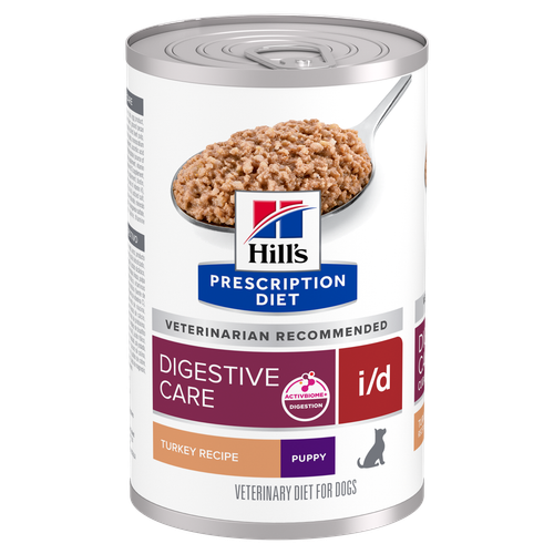 Hill’s Prescription Diet i/d Puppy Turkey Digestive Care Wet Dog Food