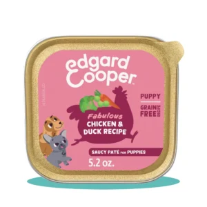 Edgard & Cooper Chicken & Duck Puppy Grain-Free Wet Dog Food