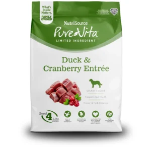 NutriSource PureVita Duck & Cranberry Entree Dry Dog Food