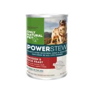 Only Natural Pet PowerStew Venison & Duck Feast Grain-Free Wet Dog Food