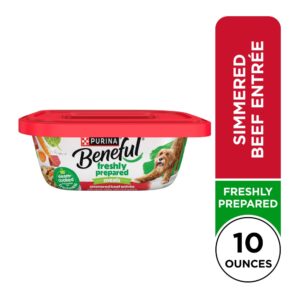Purina Beneful Prepared Meals Simmered Beef Wet Dog Food