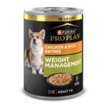 Purina Pro Plan Weight Management Chicken Rice Gravy Wet Dog Food