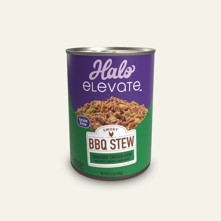 TruDog Elevate Smoky BBQ Stew Grain Free Shredded Chicken Stew w/ Sweet Potat Wet Dog Food