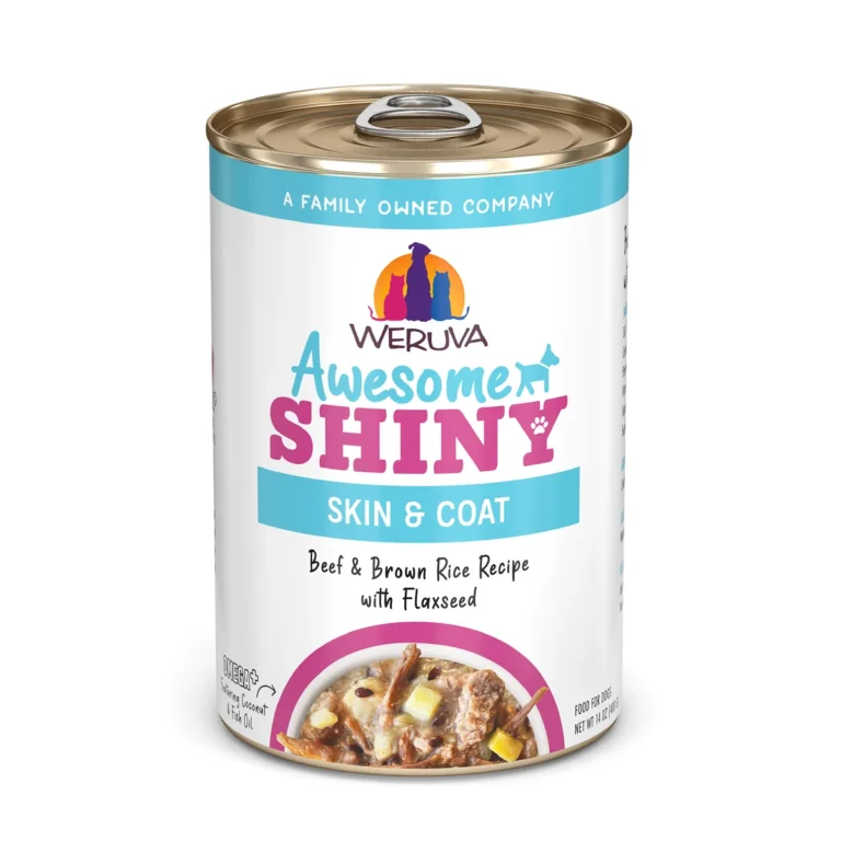 Weruva Awesome Functions Awesome Shiny Beef & Brown Rice Recipe with Flaxseed Wet Dog Food