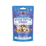 Weruva Dogs in the Kitchen Dog Steak Frites Dinner Beef & Pumpkin Dry Grain-Free Freeze-Dried Dog Food, photo 3