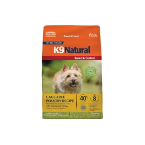 K9 Natural Baked & Coated Cage-Free Poultry Recipe Grain-Free Dry Dog Food