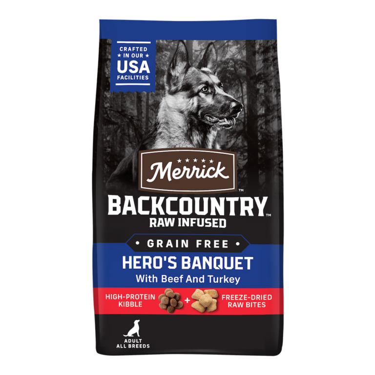 Merrick Backcountry Raw Infused Hero’s Banquet Grain-Free Dry Dog Food