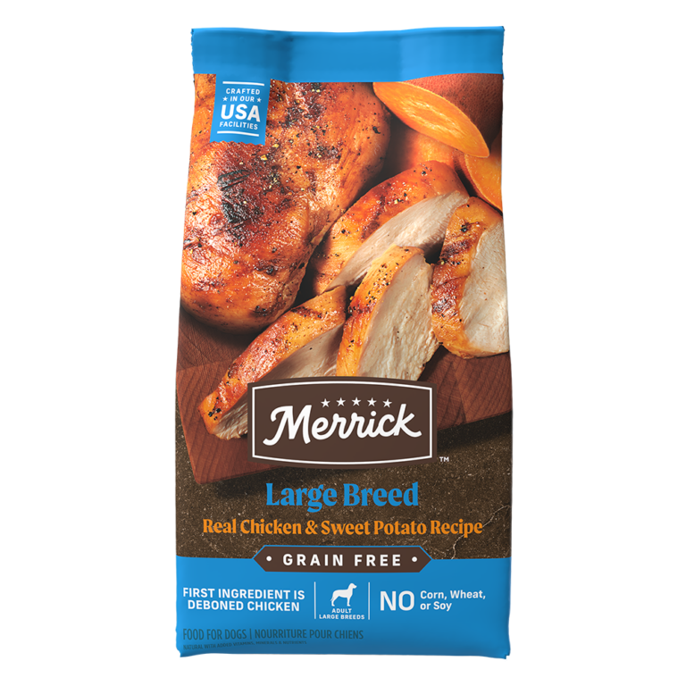 Merrick Grain-Free Large Breed Real Chicken + Sweet Potato Recipe Dry Dog Food